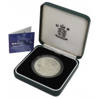 Royal Mint 2001 Britannia Silver Proof One Ounce £2 Coin 
