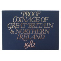 Royal Mint Coinage of Great Britain & Northern Ireland 1982 Annual Proof Coin Set
