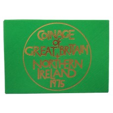 Royal Mint Coinage of Great Britain & Northern Ireland 1975 Annual Proof Coin Set