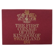 Royal Mint First Coinage of The Kingdom of Swaziland 1974 Proof C