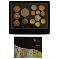 Royal Mint 2011 United Kingdom Proof Coin Set 