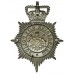 Manchester City Police Helmet Plate - Queen's Crown