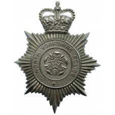 North Yorkshire Police Helmet Plate - Queen's Crown