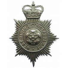 West Riding Constabulary Helmet Plate - Queen's Crown