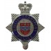 British Transport Police (B.T.P.) Enamelled Cap Badge - Queen's Crown