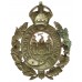 Birmingham City Police Wreath Helmet Plate - King's Crown