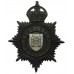 Doncaster Borough Police Night Helmet Plate - King's Crown