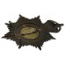 Doncaster Borough Police Night Helmet Plate - King's Crown