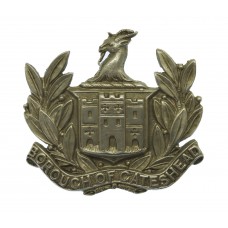 Gateshead Borough Police Small Coat of Arms Helmet Plate