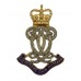 Queen's Own Hussars Officer's Collar Badge - Queen's Crown