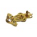 Queen's Own Hussars Officer's Collar Badge - Queen's Crown