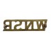 West Nova Scotia Regiment (W.N.S.R.) Shoulder Title