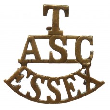 Essex Territorials Army Service Corps (T/ASC/ESSEX) Shoulder Title