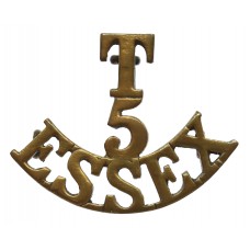 5th Territorial Bn. Essex Regiment (T/5/ESSEX) Shoulder Title