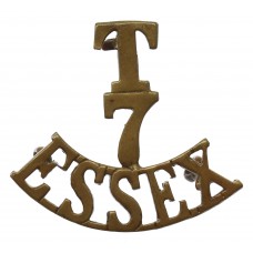 7th Territorial Bn. Essex Regiment (T/7/ESSEX) Shoulder Title