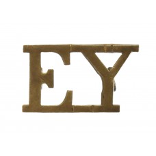 Essex Yeomanry (E.Y.) Shoulder Title 
