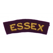 Essex Regiment (ESSEX) Cloth Shoulder Title