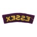 Essex Regiment (ESSEX) Cloth Shoulder Title