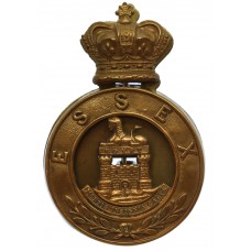 Victorian Essex Regiment 2 Part Glengarry Badge Helmet Plate Centre (c.1881-1896)