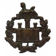Essex Regiment Officer's Service Dress Cap Badge (Ludlow)
