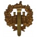 Essex Regiment WW1 All Brass Economy Cap Badge