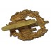 Essex Regiment WW1 All Brass Economy Cap Badge