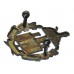 Essex Regiment Unmarked Silver Officer's Cap Badge