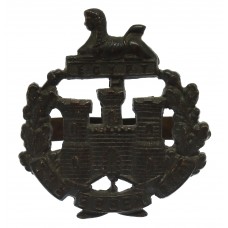 Essex Regiment Officer's Service Dress Cap Badge (c.1902)