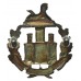 Essex Regiment WW1 1918 Hallmarked Silver Officer''s Cap Badge