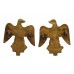 Pair of Essex Regiment Officer's Collar Badges (c.1954-1958)