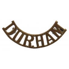 Durham Light Infantry (DURHAM) Shoulder Title