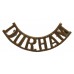 Durham Light Infantry (DURHAM) Shoulder Title