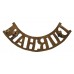 Durham Light Infantry (DURHAM) Shoulder Title