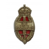 WW2 King's Commendation for Brave Conduct Plastic Badge