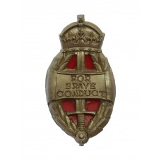 WW2 King's Commendation for Brave Conduct Plastic Badge