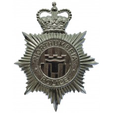 Northumbria Police Helmet Plate - Queen's Crown