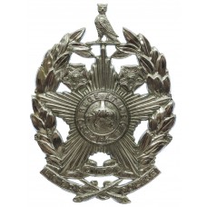Leeds City Police Chrome Helmet Plate