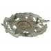 Leeds City Police Chrome Helmet Plate