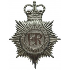 Monmouthshire Police Helmet Plate - Queen's Crown