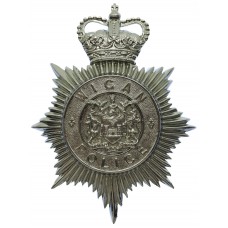 Wigan Borough Police Helmet Plate - Queen's Crown
