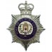Port of Tilbury London Police Enamelled Helmet Plate - Queen's Crown 