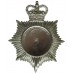 Port of Tilbury London Police Enamelled Helmet Plate - Queen's Crown 