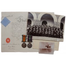 WW1 British War Medal & General Service Medal (Clasp - Iraq) 