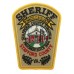 United States Stafford County VA. Sheriff Cloth Patch Badge