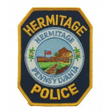 United States Hermitage Pennsylvania Police Cloth Patch Badge