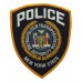 United States Metropolitan Transportation Authority New York State Police Cloth Patch Badge