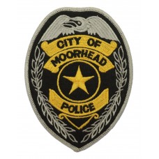 United States City of Moorhead Police Cloth Patch Badge