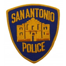 United States San Antonio Police Cloth Patch Badge