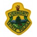 United States Vermont State Police Cloth Patch Badge