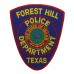 United States Forest Hill Texas Police Department Cloth Patch Badge